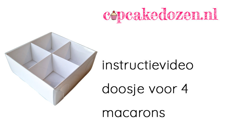 Video laden: Instructievideo macarondoosjes