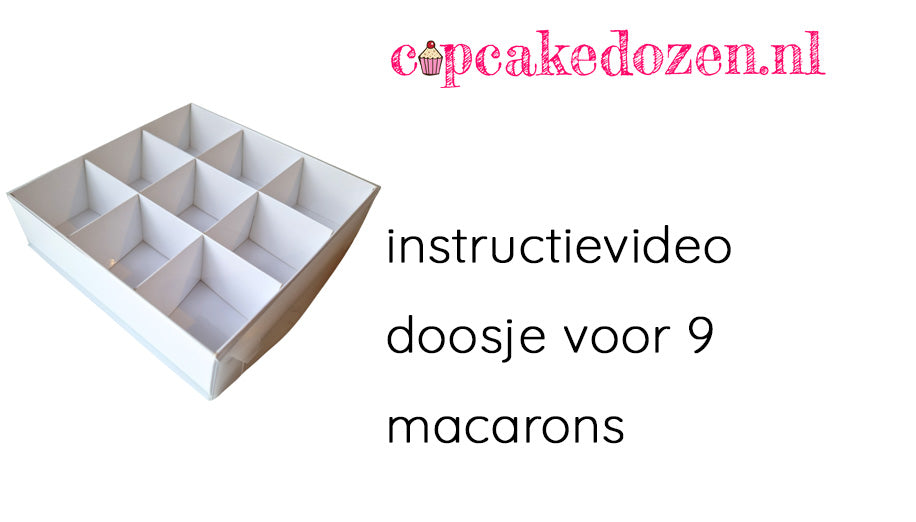 Video laden: Instructievideo macarondoosjes