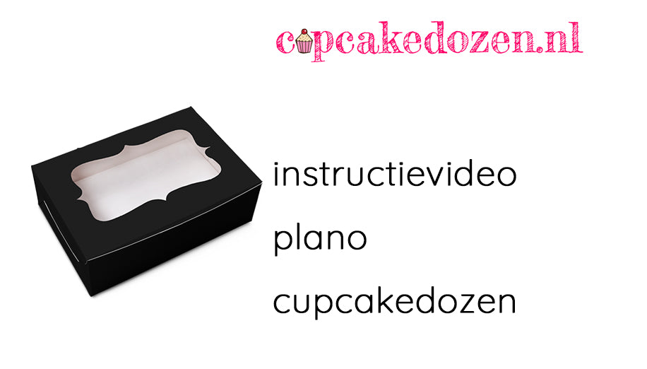 Video laden: Instructievideo cupcakedozen