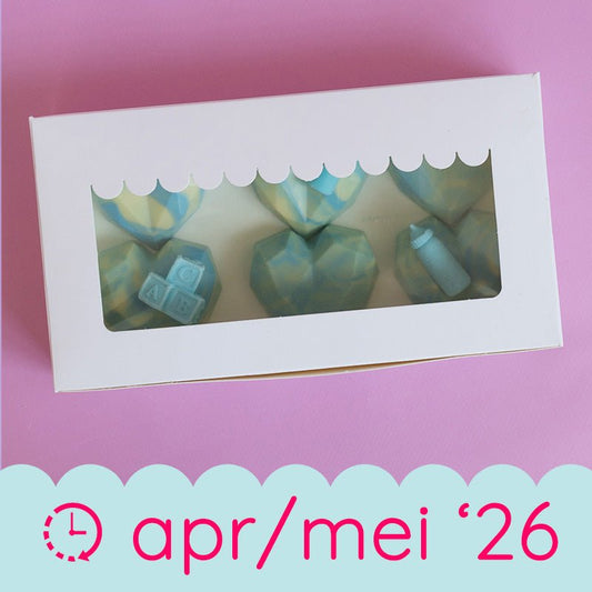 Witte sweet box 23x12,5x5 - luifel (10 st) - Cupcakedozen.nl