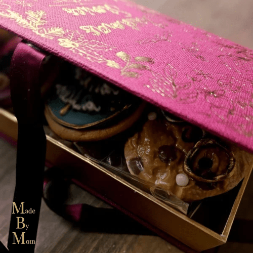 Kerst boek - 23,5x16x5cm (voedselveilig) - Cupcakedozen.nl
