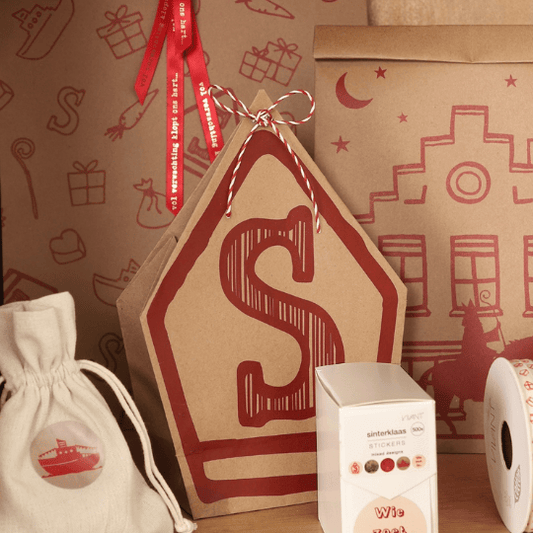 Cadeauzakje Sinterklaas Mijter (5 st)