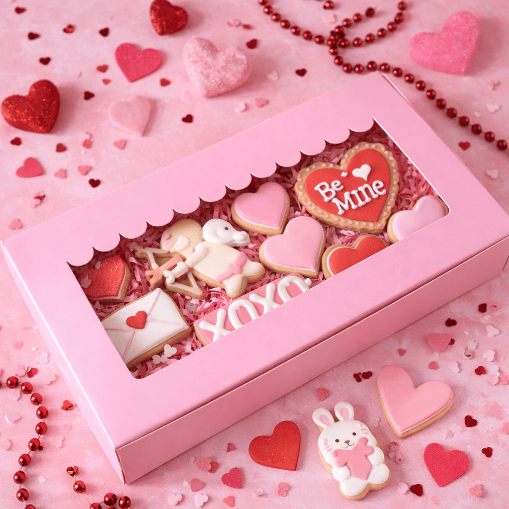 valentijn doosje koekjes