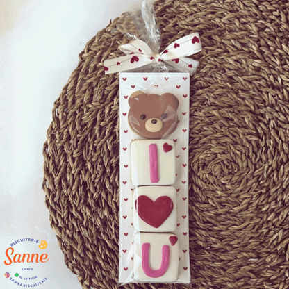 Premium lint satijn - Hartjes (16mm x 25m) - Cupcakedozen.nl