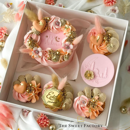 Bento combibox + 5 cupcakes (10 st) - Cupcakedozen.nl