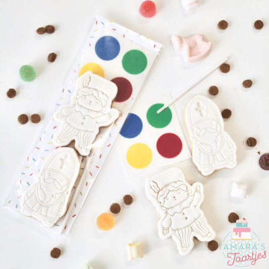 Koekkaart Sprinkles - 7x21cm (25 st) - Cupcakedozen.nl