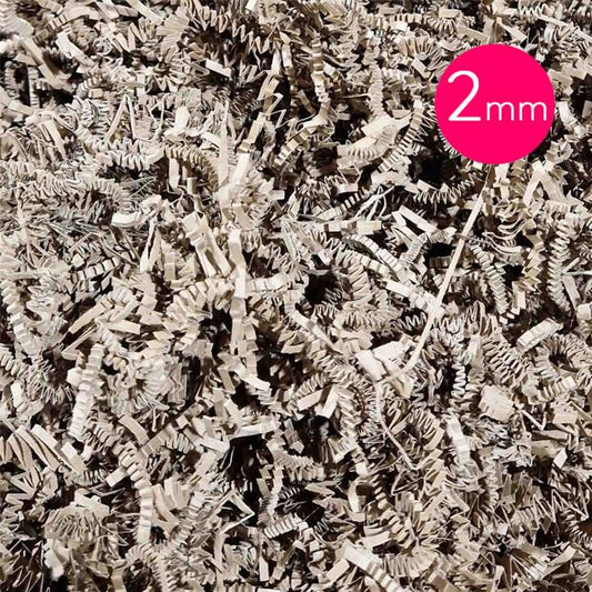 Opvulmateriaal fijn - naturel eco (1 kg) - Cupcakedozen.nl