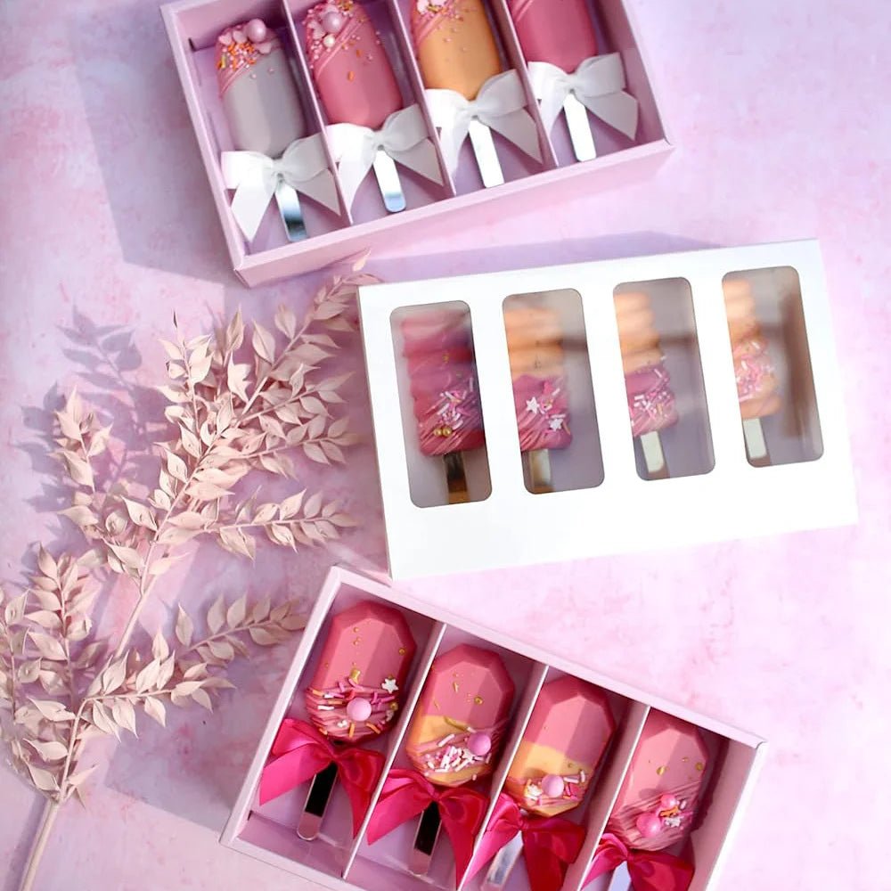 Luxe cakesicle dozen - Cupcakedozen.nl