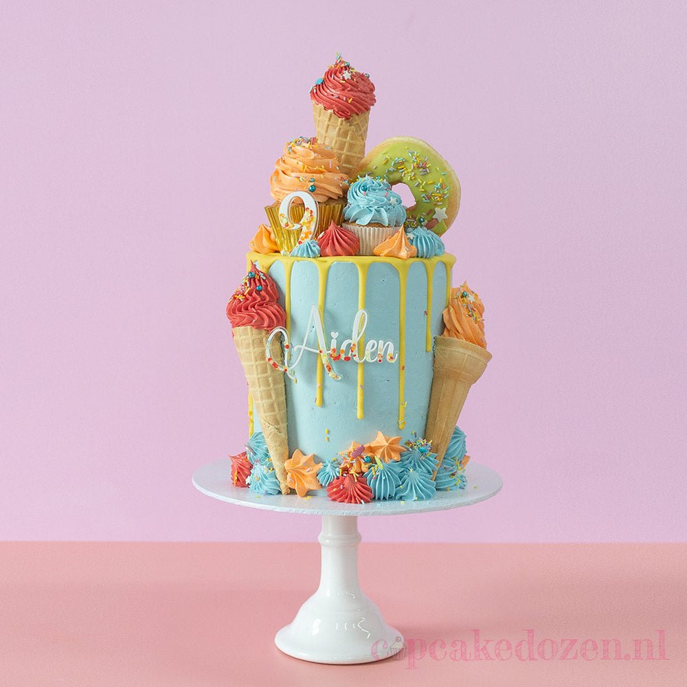 MDF cakeboards Ø30cm - wit glans (10 st) - Cupcakedozen.nl