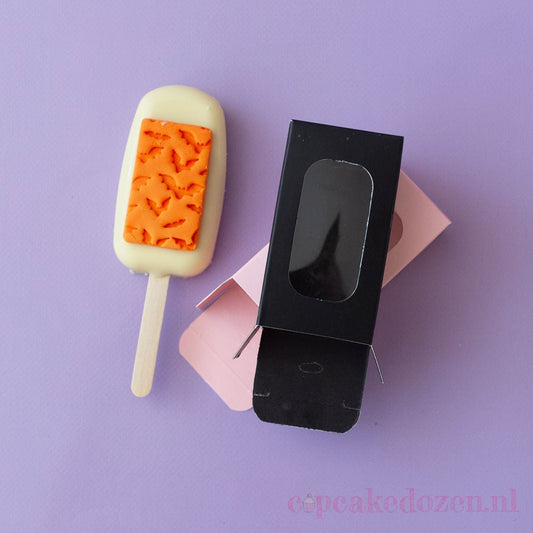 Doosje voor cakesicle - diverse kleuren (10 st.) - Cupcakedozen.nl