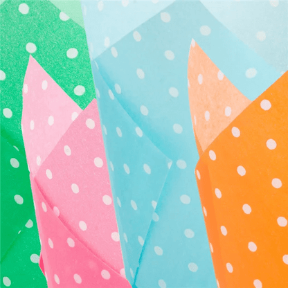 Tulp baking cups - polka (200 st) - Cupcakedozen.nl