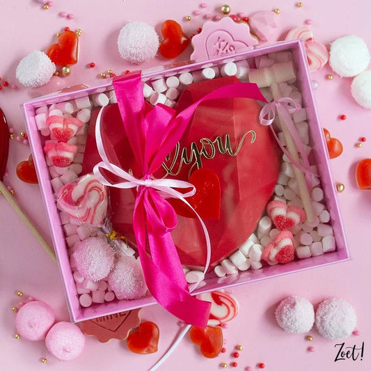 Roze sweet box met transparant deksel (10 st) - Cupcakedozen.nl