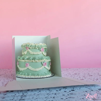 Hoge taartdoos 28x28x28 - luifel (10 st) - Cupcakedozen.nl