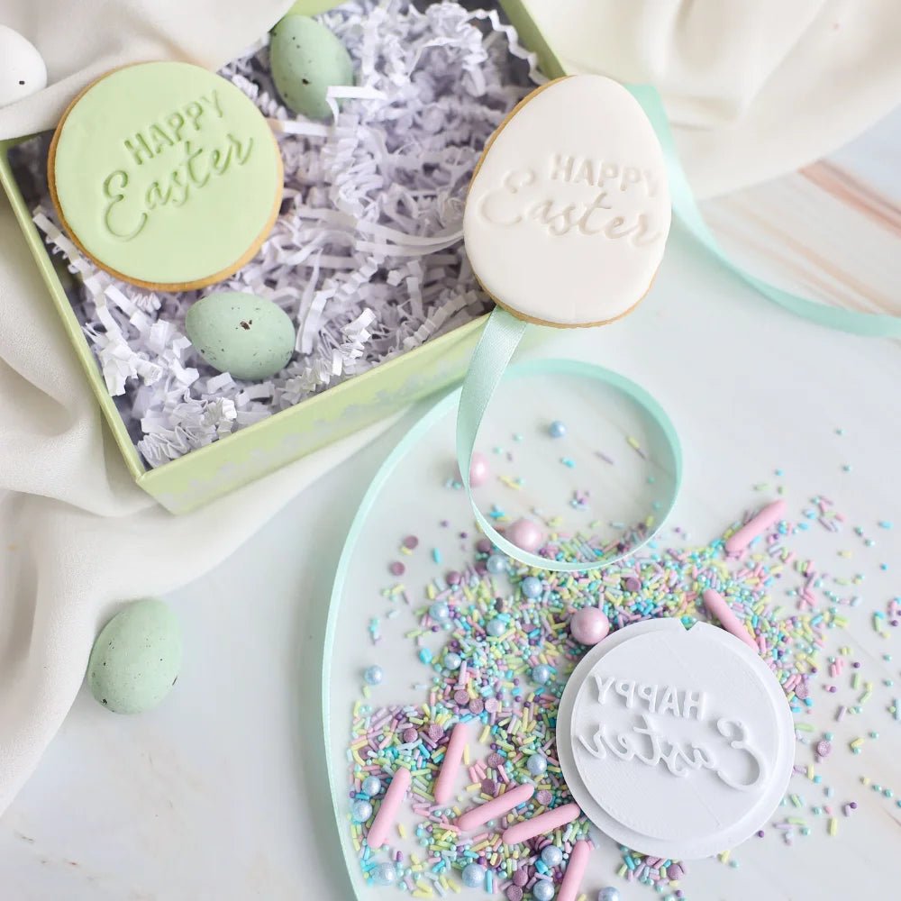 Koekstempel - Happy Easter - Cupcakedozen.nl