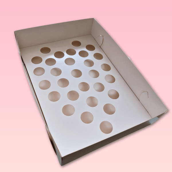 box for valentines cupcakes