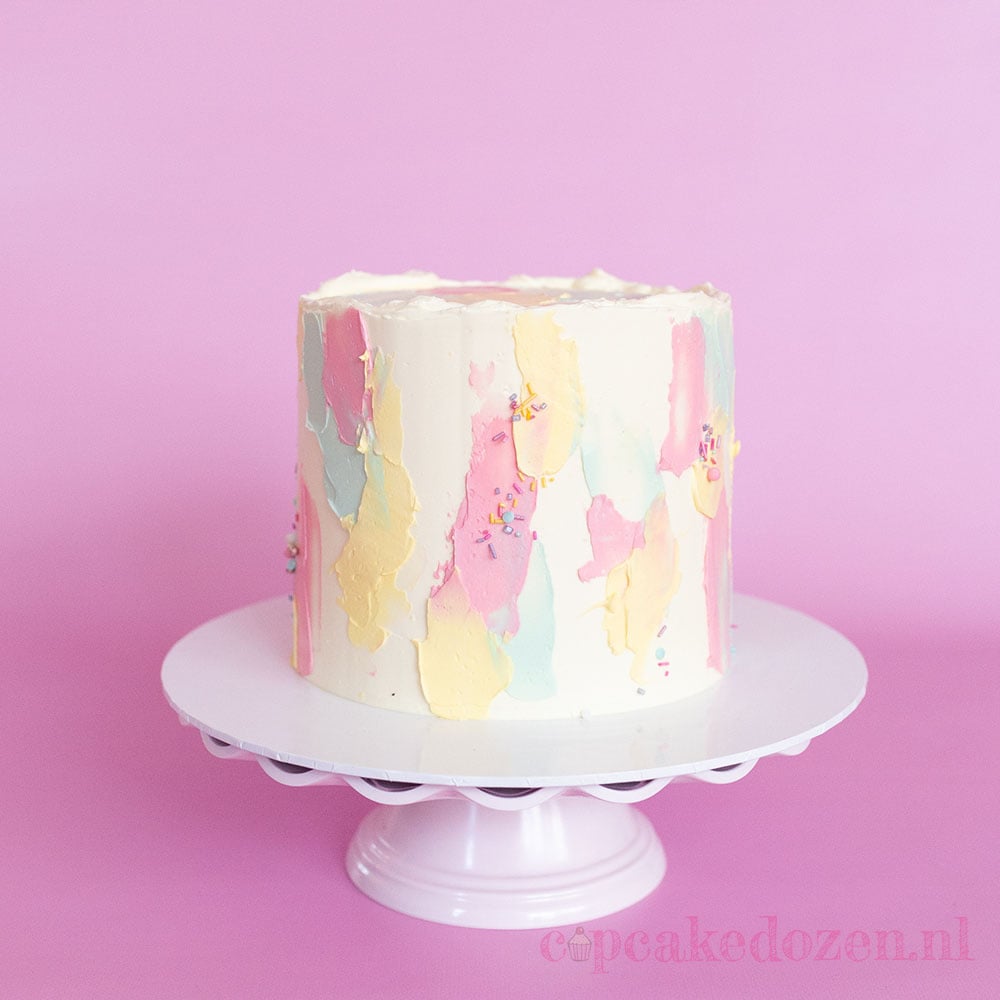 MDF cakeboards Ø30cm - wit glans (10 st) - Cupcakedozen.nl