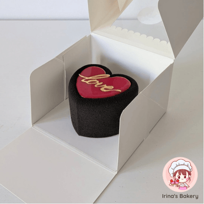 Witte bento doos - luifel (25 st) - Cupcakedozen.nl