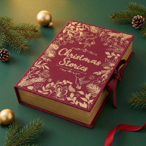 Kerst boek - 23,5x16x5cm (voedselveilig)