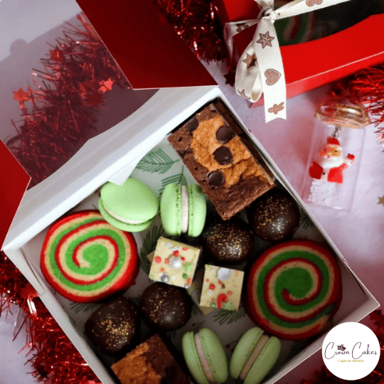 Rode doos voor 4 cupcakes (25 st.) - Cupcakedozen.nl