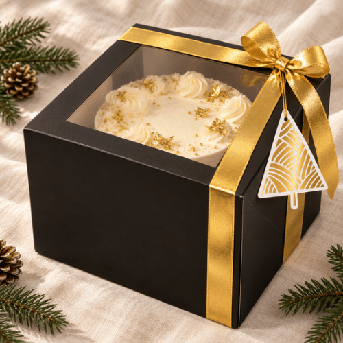 Label Kerst - goud (50 st.) - Cupcakedozen.nl