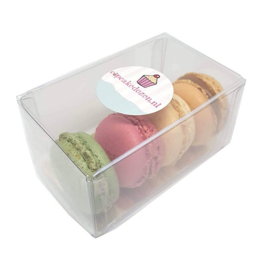 Dozen voor macarons in diverse maten (100 st.) - Cupcakedozen.nl