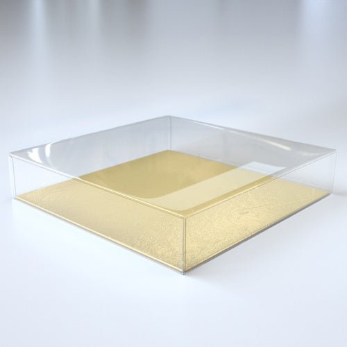 Brievenbusdoosjes transparant (100 st) - Cupcakedozen.nl