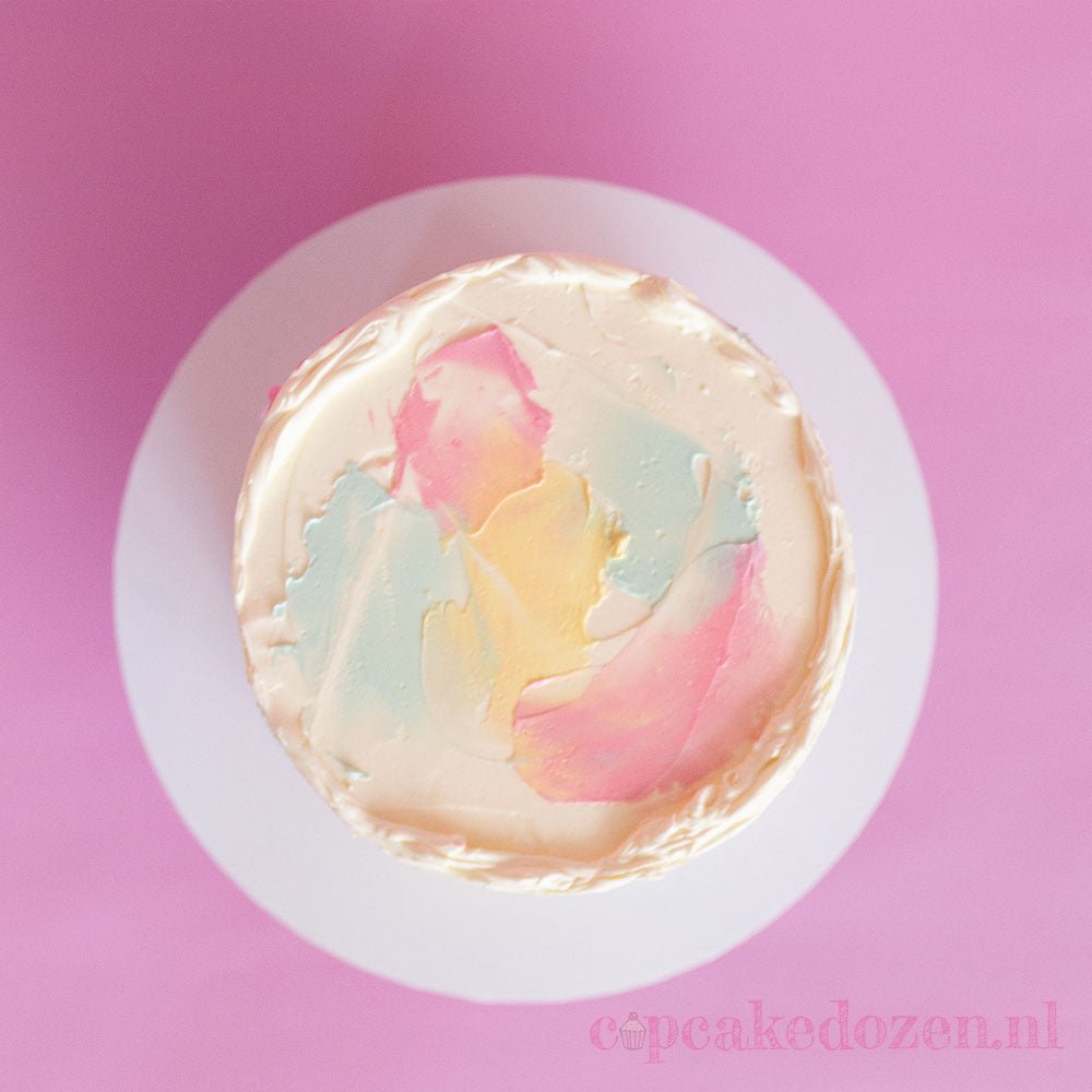 MDF cakeboards Ø30cm - wit glans (10 st) - Cupcakedozen.nl