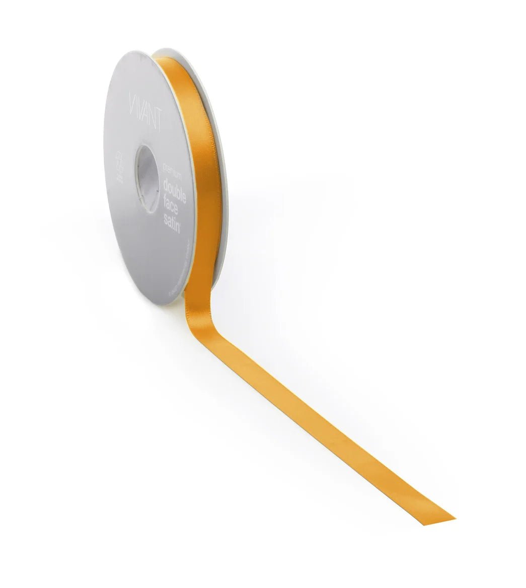 Premium lint satijn - Oranje - Cupcakedozen.nl