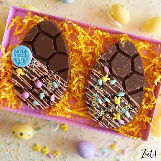 Roze (brievenbus)doos voor koekjes (10 st) - Cupcakedozen.nl