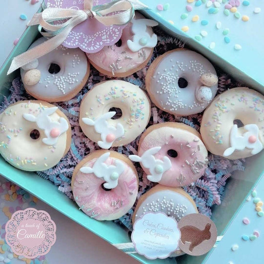 Mint sweet box met transparant deksel - Cupcakedozen.nl
