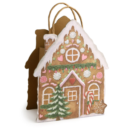 Cadeautasje Gingerbread House 20x16x7 cm (5 st)
