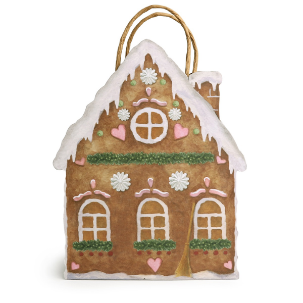 Cadeautasje Gingerbread House 20x16x7 cm (5 st)