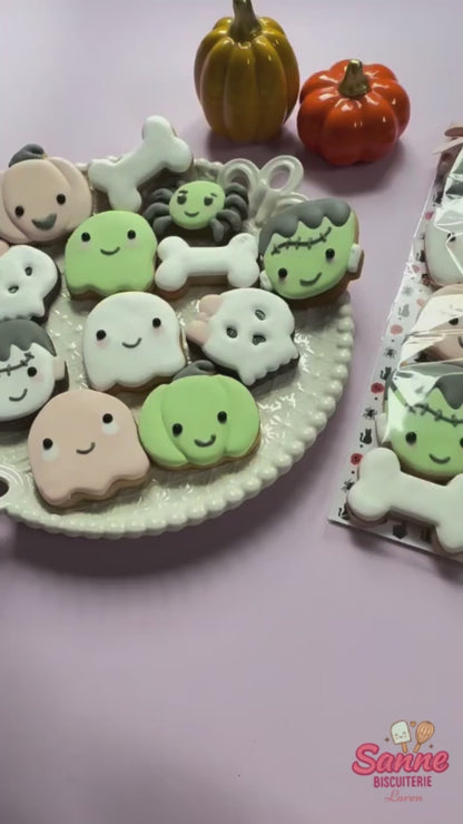Koekkaart Halloween - 7x21cm (25 st)