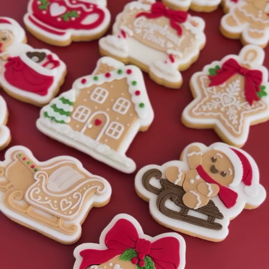 Kerststempel gingerbread man