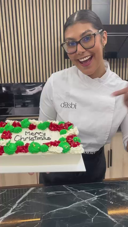 MDF cakeboards 40x30cm - mat wit (5 st)