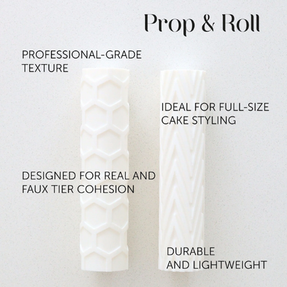 Reliëf roller met quilt structuur van Prop Options