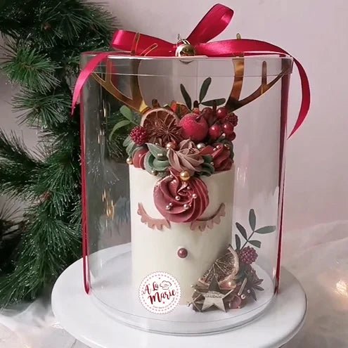 De slimme taartstolp Ø23 x 30 cm (20 st.) - Cupcakedozen.nl