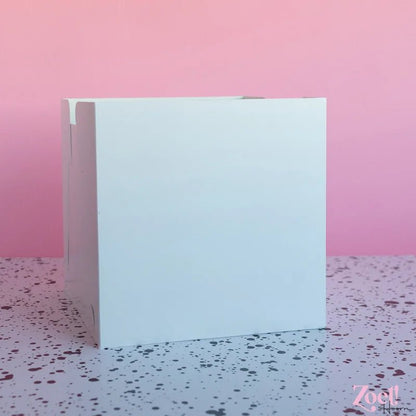 Hoge taartdoos 28x28x28 - luifel (10 st) - Cupcakedozen.nl