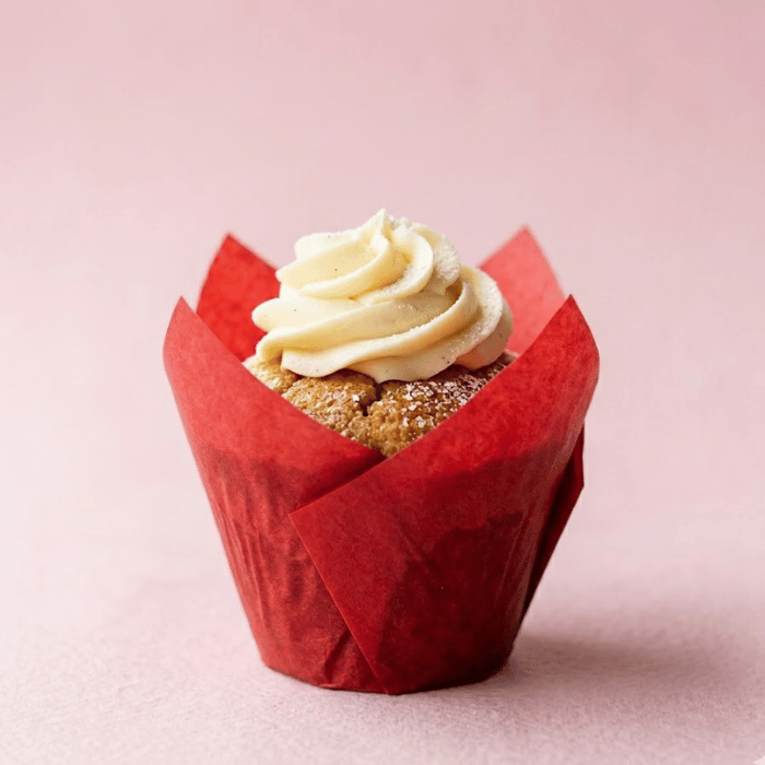 Tulp baking cups - rood (200 st.)
