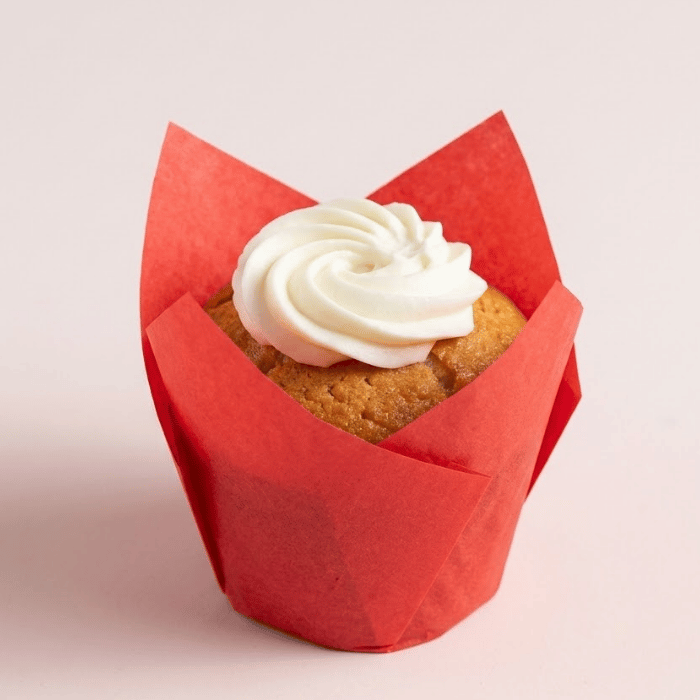 Tulp baking cups - rood (200 st.)