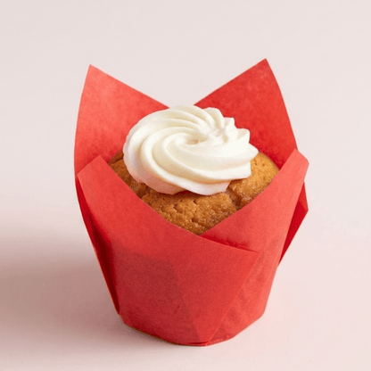 Tulp baking cups - rood (200 st.)