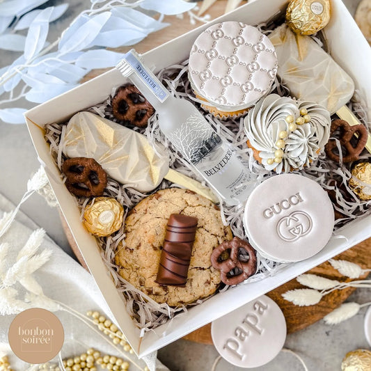Witte sweet box met transparant deksel (10 st) - Cupcakedozen.nl