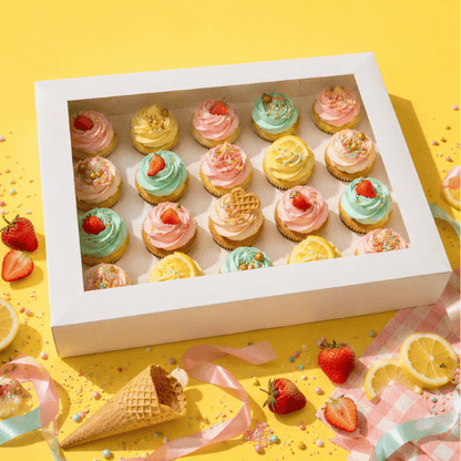 Doos voor 20 cupcakes (10 st) - Cupcakedozen.nl
