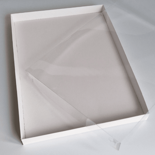 Witte XL doos voor koekjes (10 st) - Cupcakedozen.nl