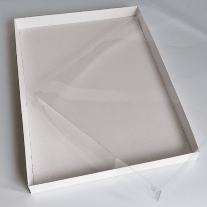 Witte XL doos voor koekjes (10 st) - Cupcakedozen.nl