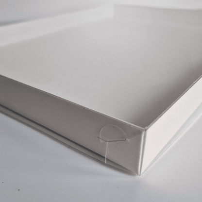 Witte XL doos voor koekjes (10 st) - Cupcakedozen.nl