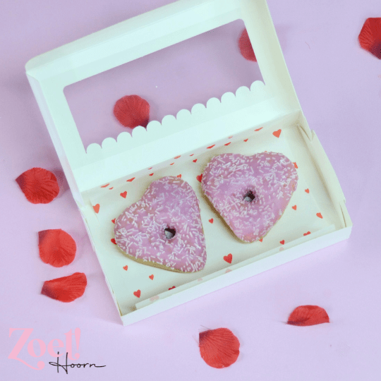 Witte sweet box 23x12,5x5 - luifel (10 st) - Cupcakedozen.nl